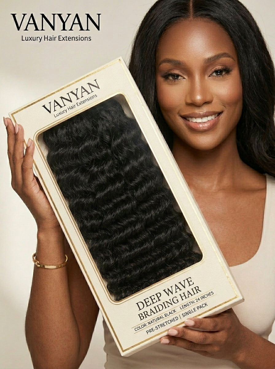 Bulk Human Hair For Braiding Wet And Wavy| Boho Braids