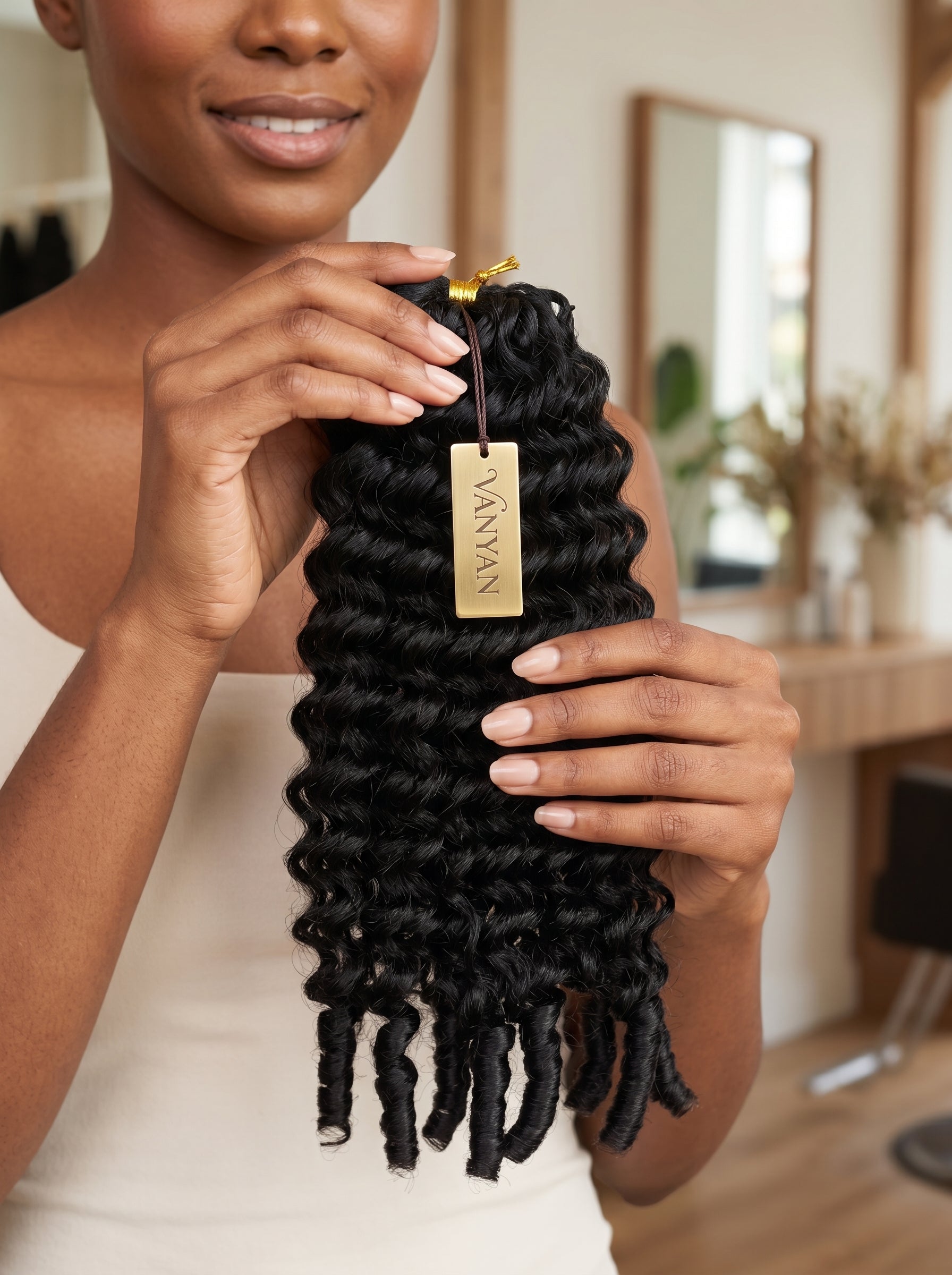 Burmese Curly Crochet Hair