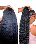 Bulk Human Hair For Braiding Wet And Wavy| Boho Braids
